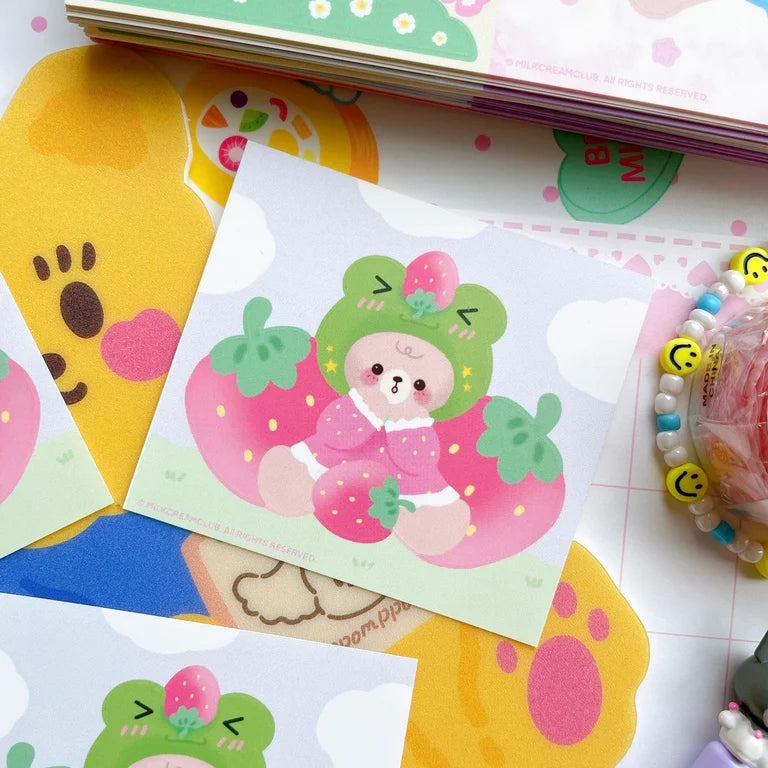 Poku The Frogberry Sticker (Big Size)