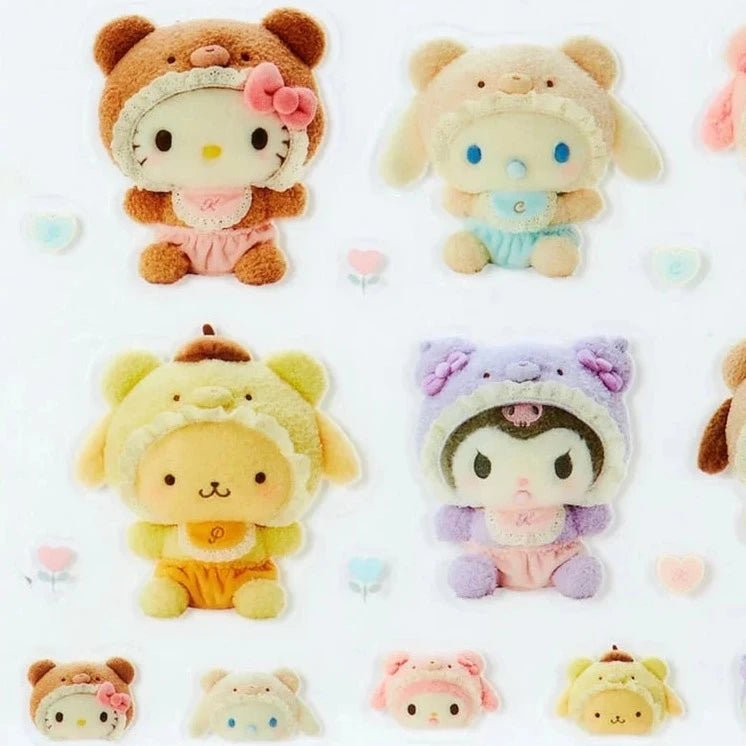 Sanrio Characters Sticker (Latte Kuma Baby)