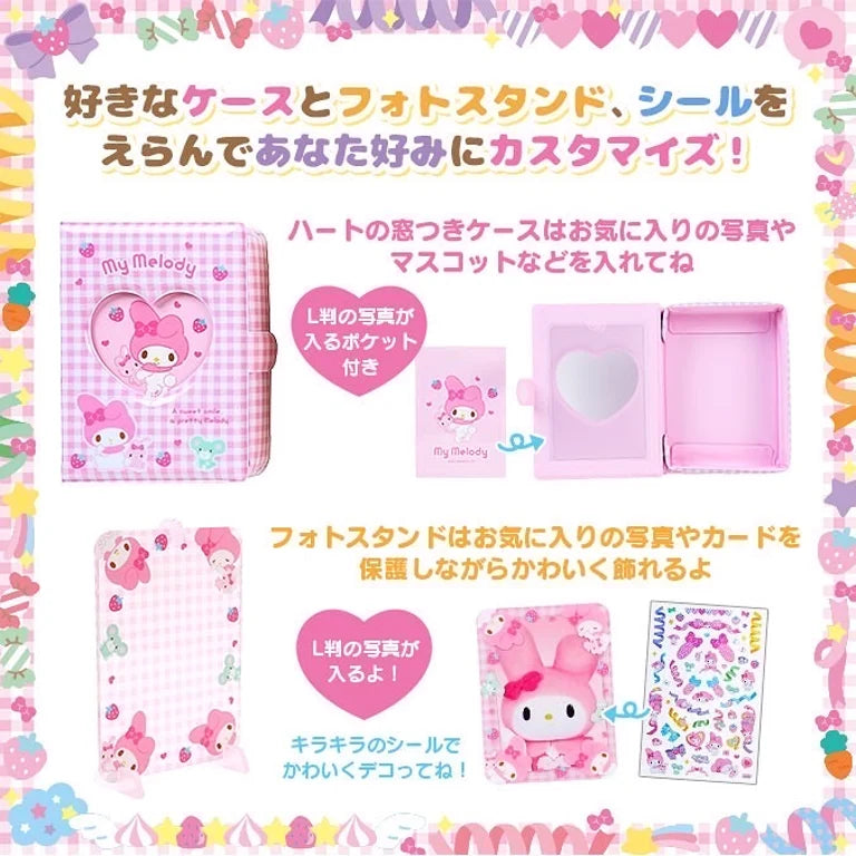 Sanrio Collectcase (with photo stand and sticker)
