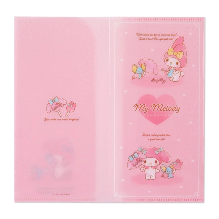 Sanrio Sticker/Ticket/Card Holder (Enjoy Idol)