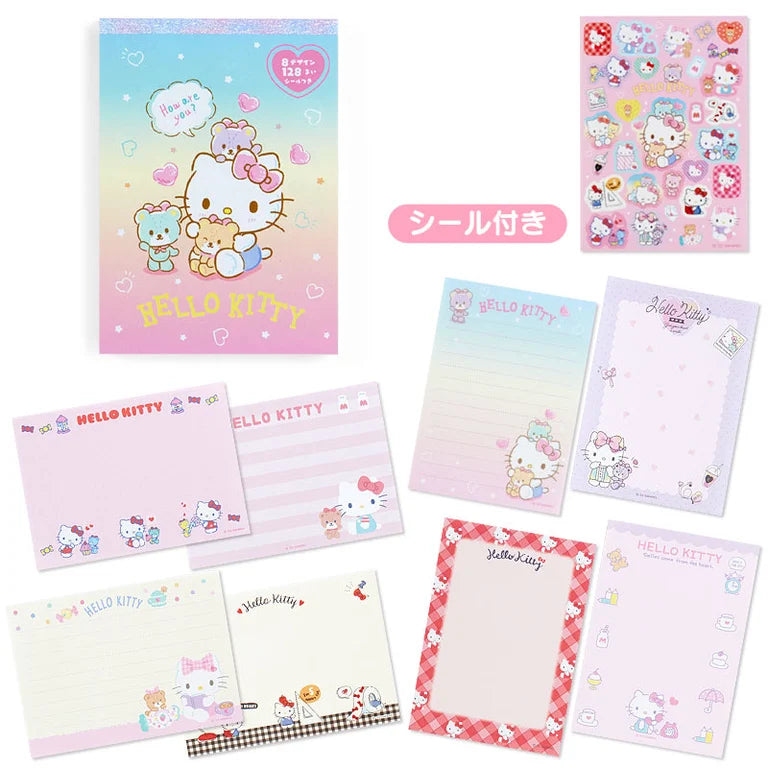 Sanrio Hello Kitty 8 Design Memo Pad