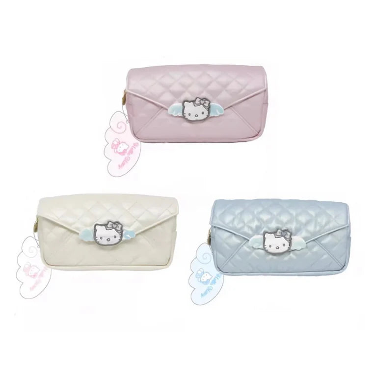 Sanrio Hello Kitty Quilting Love Letter Pouch (Angel & Classic Series)