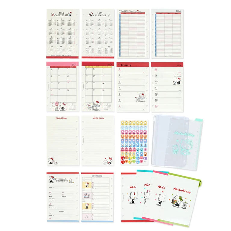 Sanrio Hello Kitty System Binder/Notebook