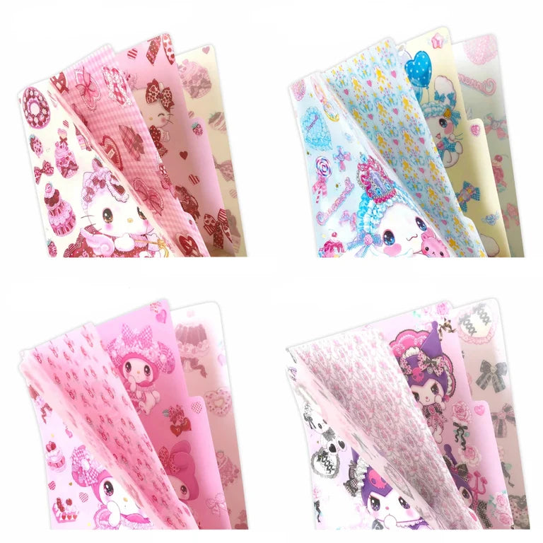 Sanrio Lolita Sweetheart A5 Clear File