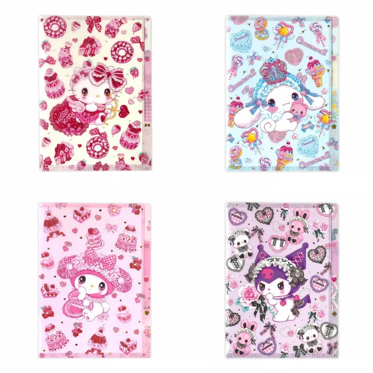 Sanrio Lolita Sweetheart A5 Clear File