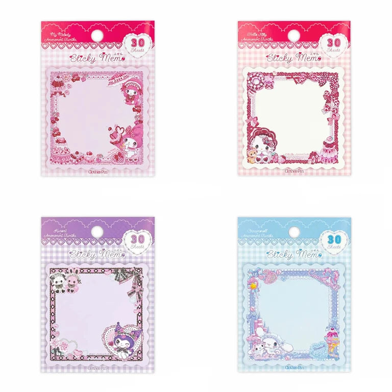 Sanrio Lolita Sweetheart Sticky Note