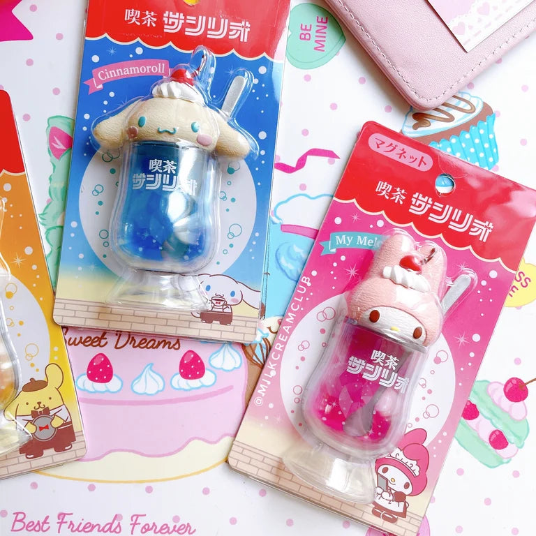 Sanrio Retro Cream Soda Magnet (Cafe Edition)