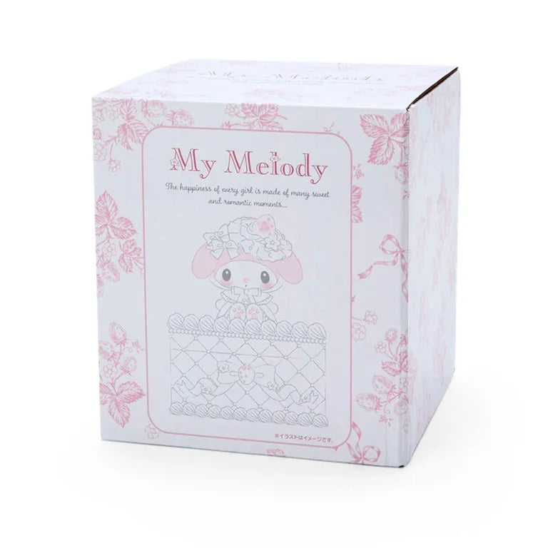 Sanrio My Melody Accessory case (white strawberry tea time)