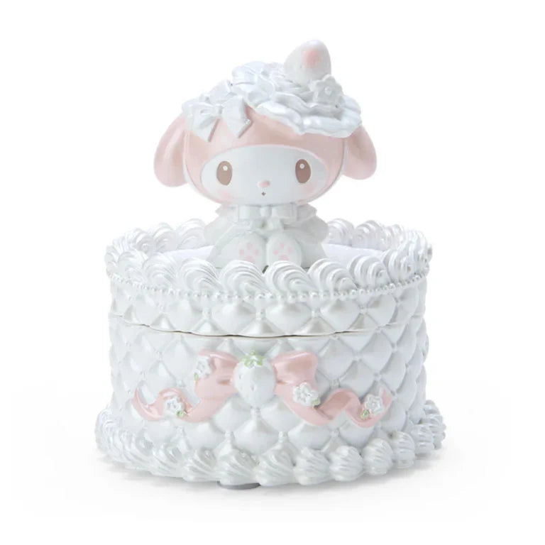 Sanrio My Melody Accessory case (white strawberry tea time)