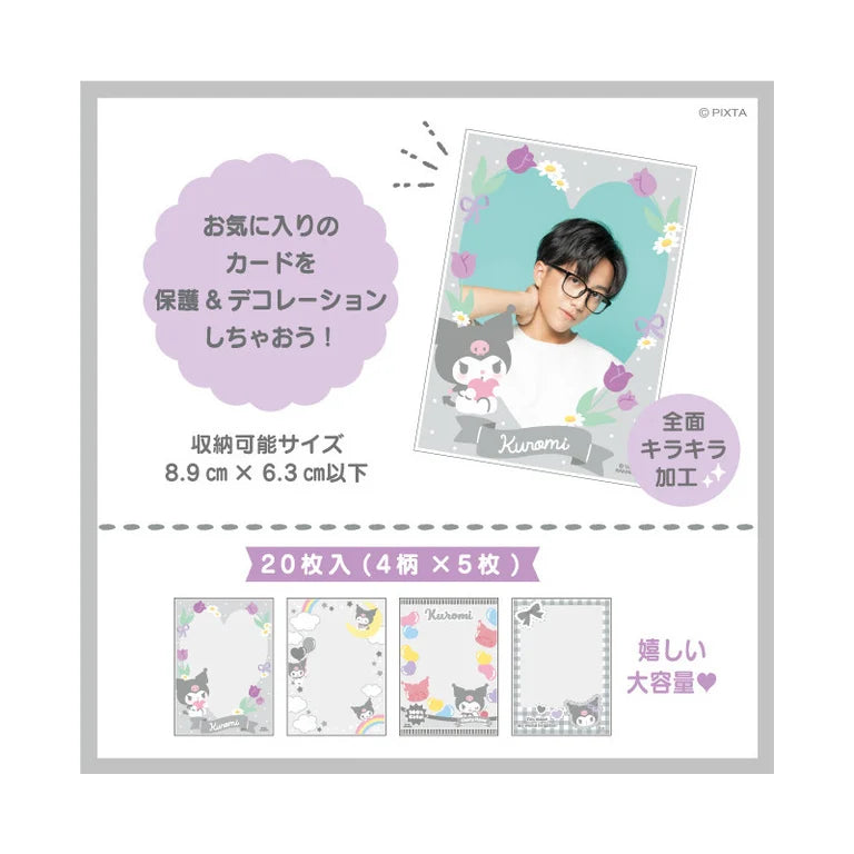 Sanrio Sleeve for trading cards (Enjoy Idol)