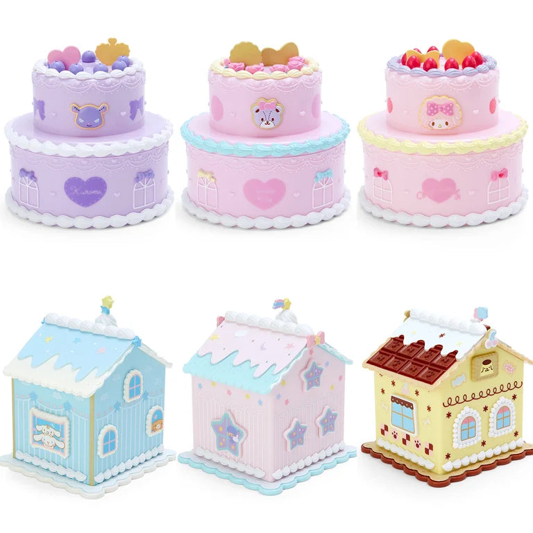 Sanrio Sweets house-style accessory case (sweets motif)