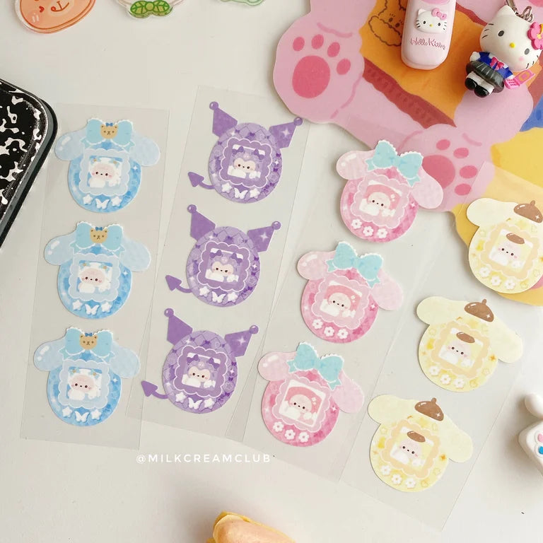 Sanrio Tamagotchi Frame Sticker (4types)