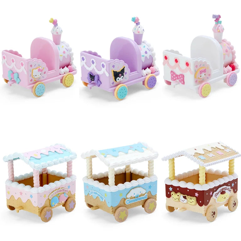 Sanrio Train-style accessory case (sweets motif)