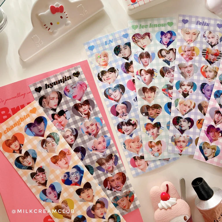Stray Kids Heart Sticker (Kpop Idol)