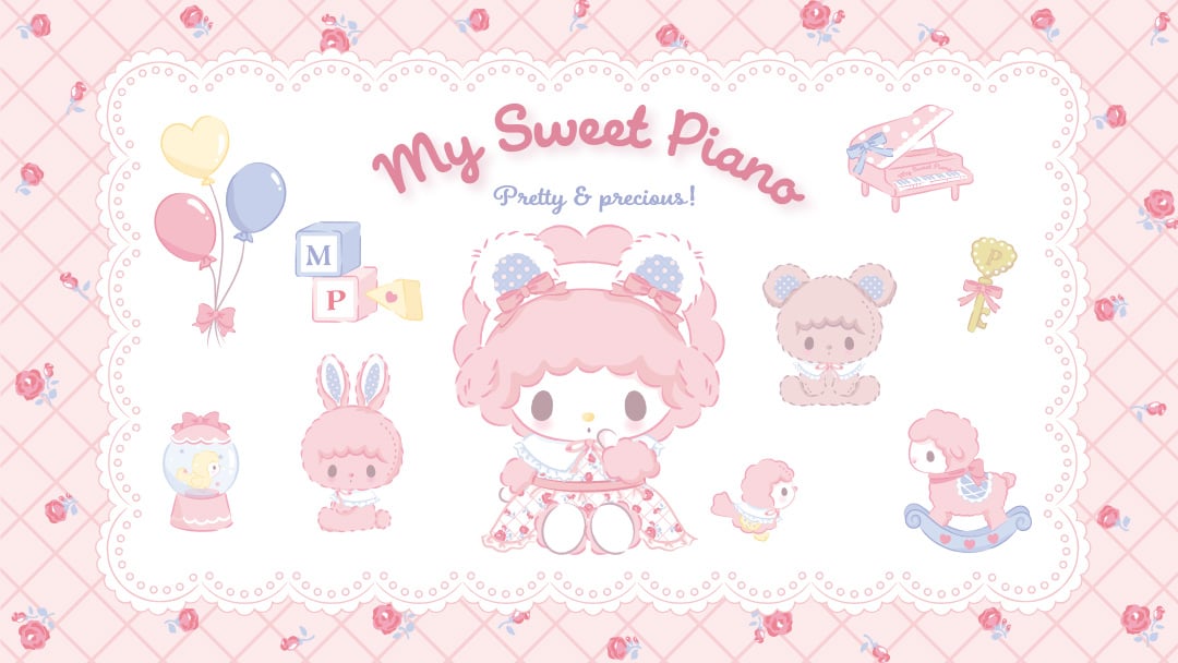 SWEET PIANO MY LITTLE TREASURE DESIGN SERIES