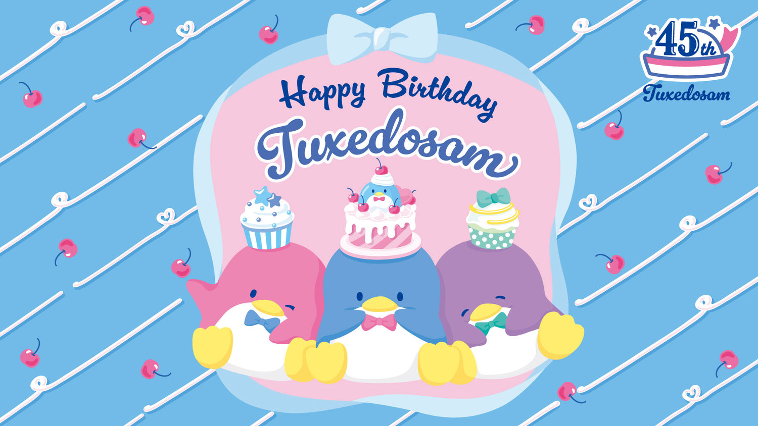 Tuxedosam Birthday Design Series