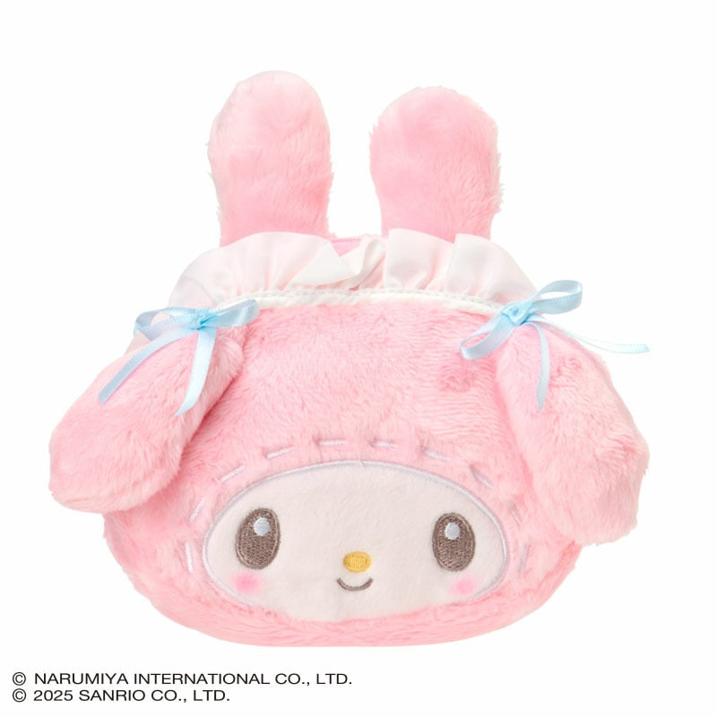 Mezzo piano x Sanrio Characters Face-shaped Pouch