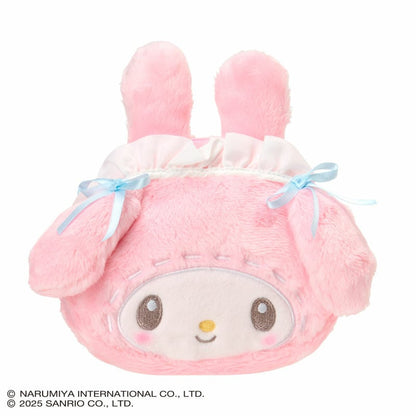 Mezzo piano x Sanrio Characters Face-shaped Pouch