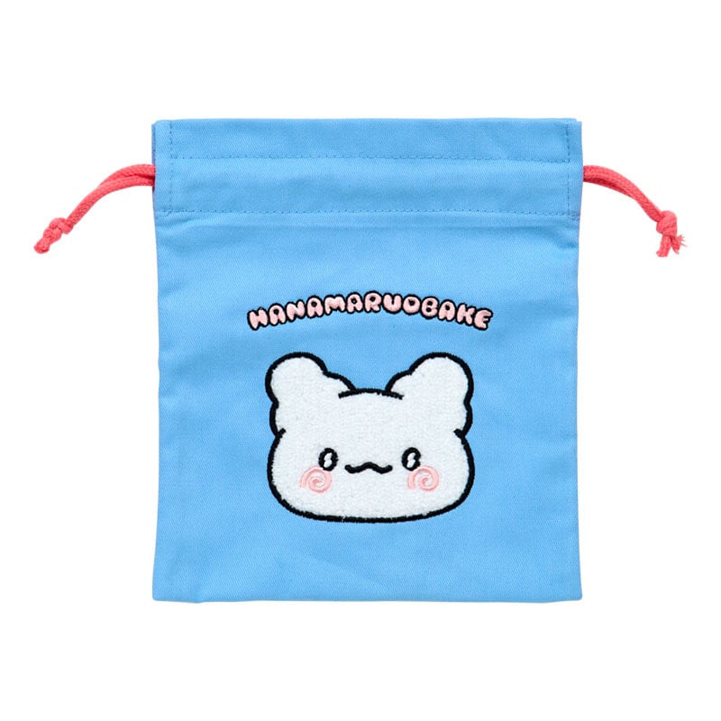 Sanrio Hanamaruobake Sagara Embroidery Blue Drawstring (Pastel Sweets Pop)