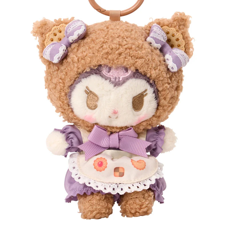 Sanrio Kuromi Mascot Holder (Cookie Mokomoko Bear)