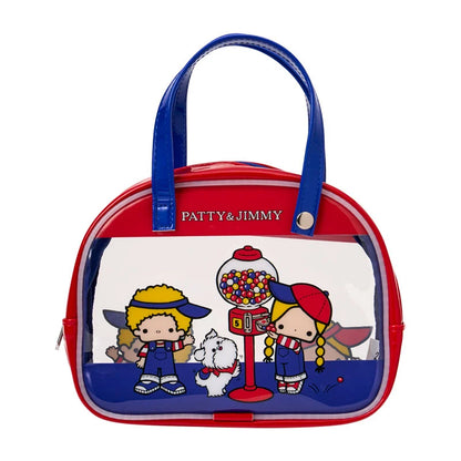 Sanrio Patty & Jimmy  Boston bag style pouch