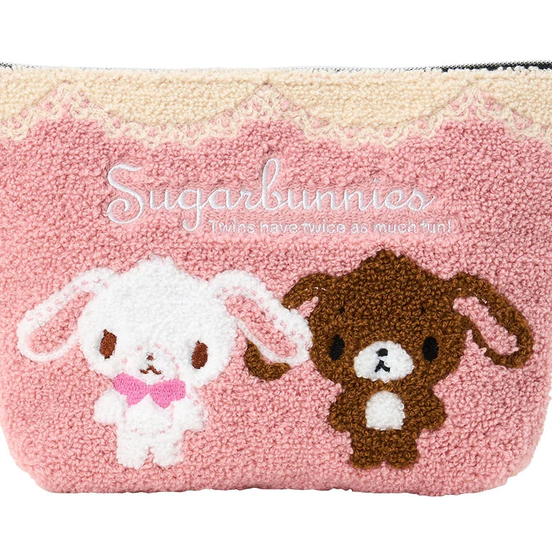 Sanrio Sugarbunnies Sagara Embroidery Pouch (Pink)