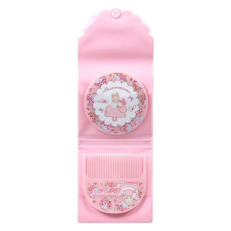 Sanrio Marroncream Mirror & Comb Set (Marroncream Fashion Show)