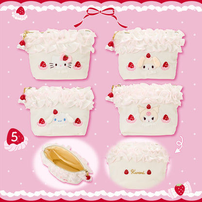 Sanrio Pouch (Strawberry whipped cake)