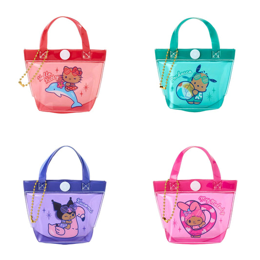 Sanrio Pool bag keychain (night party)