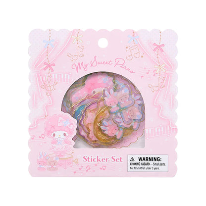 Sanrio My Sweet Piano Sticker Set (Piano’s Dressed Up Piano Recital)