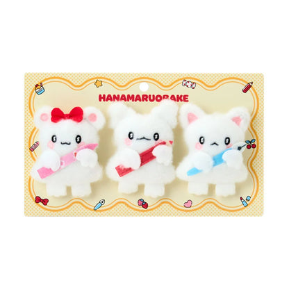 Sanrio Hanamaruobake Mascot brooch set (with friends)