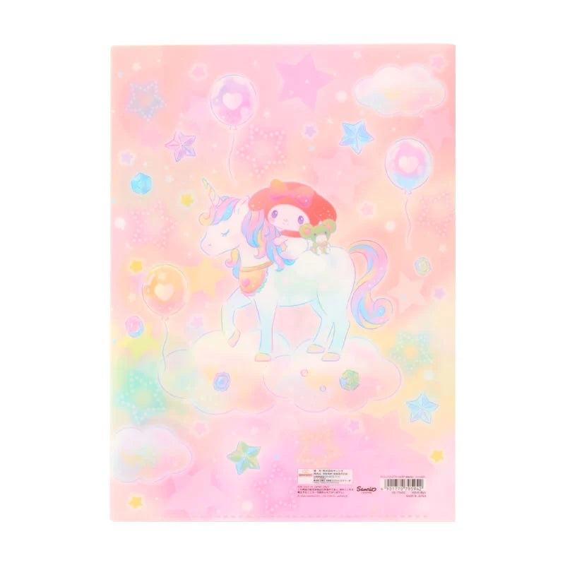 Sanrio A4 clear file 5 pockets (Yumekawa!)