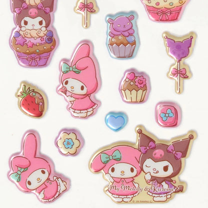Sanrio My Melody & Kuromi Pearl marshmallow Sticker