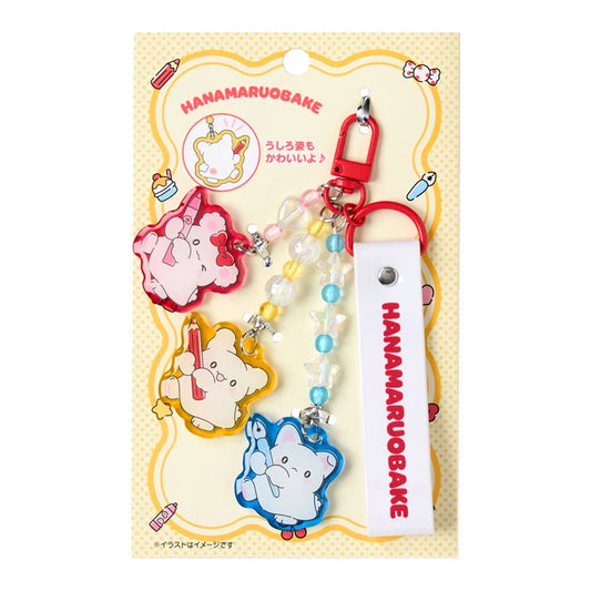 Sanrio Hanamaruobake Keychain (with friends)