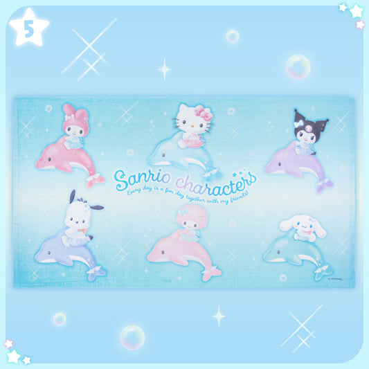 Sanrio Bath Towel (Shiny Dolphin)
