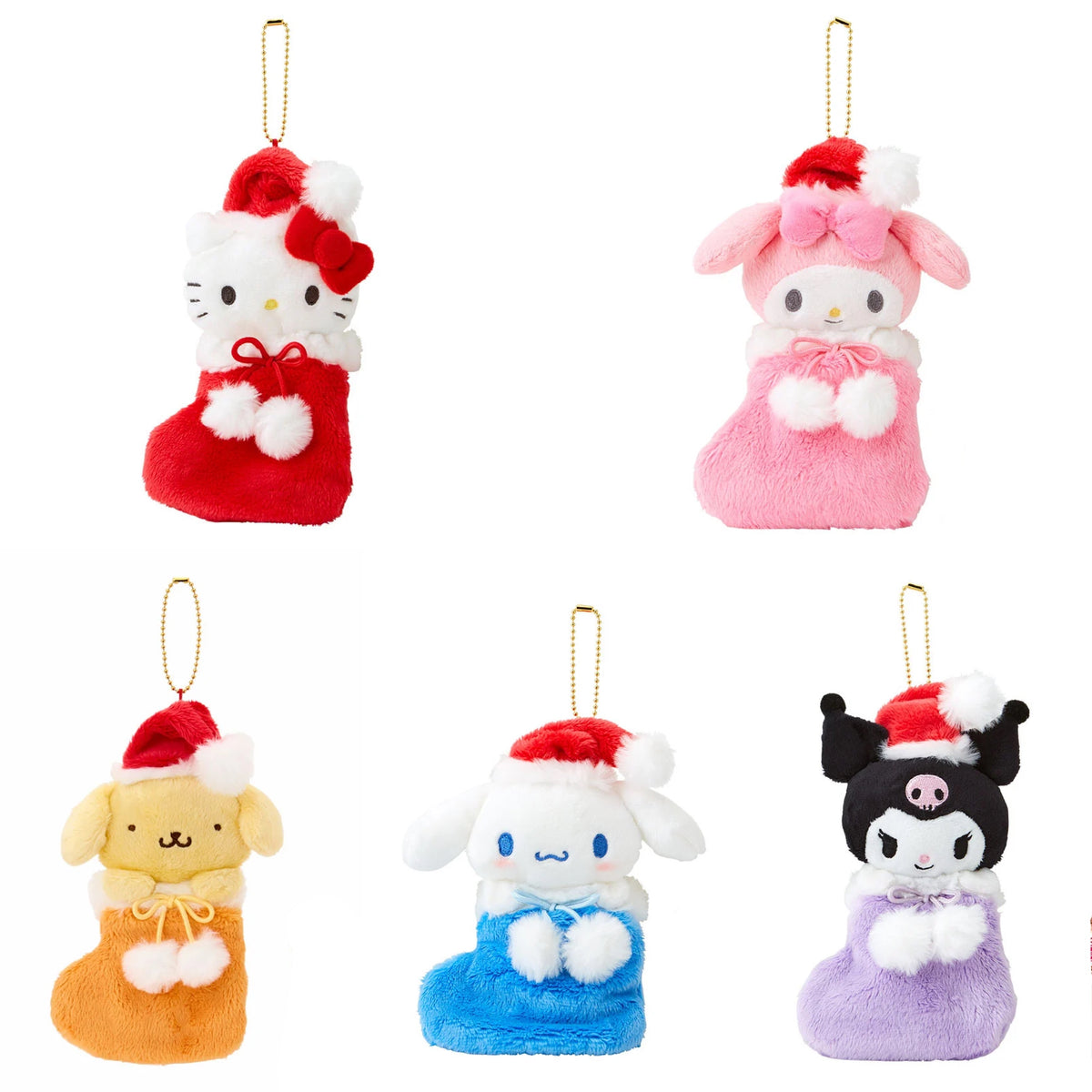 Sanrio Christmas Stocking mascot holder