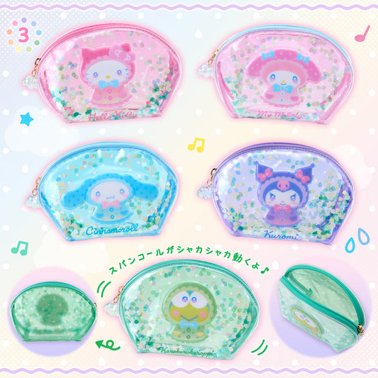 Sanrio Clear Pouch (Sweet Rain)
