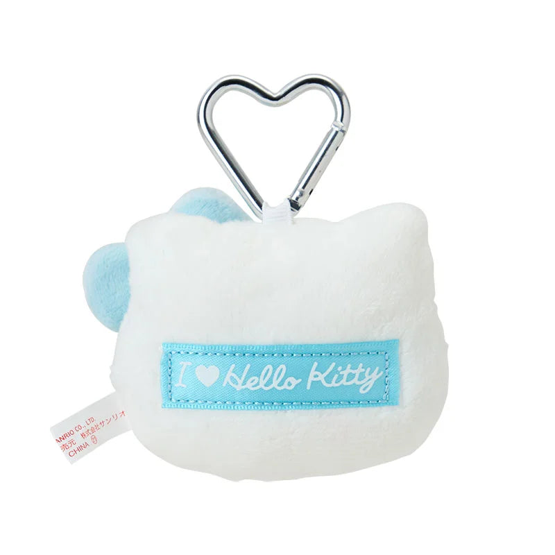 Sanrio Hello Kitty Face-shaped mascot holder Kao (I Love Hello Kitty)