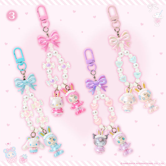 Mezzo piano x Sanrio Characters keychain
