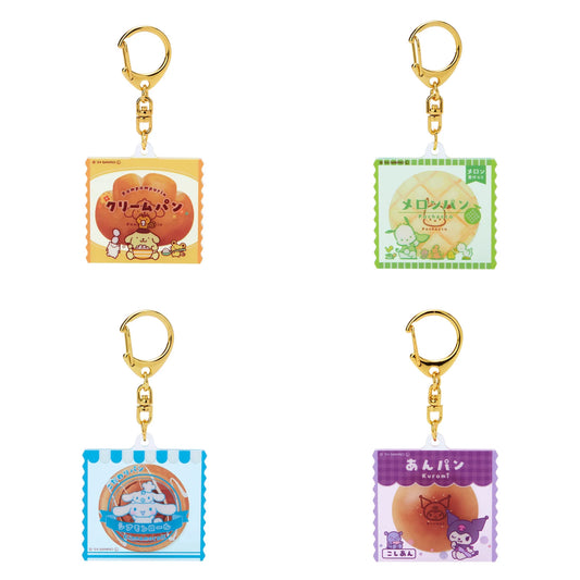 Sanrio Layered acrylic key chain (retro bread series)