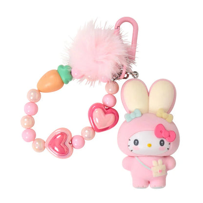 Sanrio Characters Key Holder (Fluffy Ear Bunny Club)