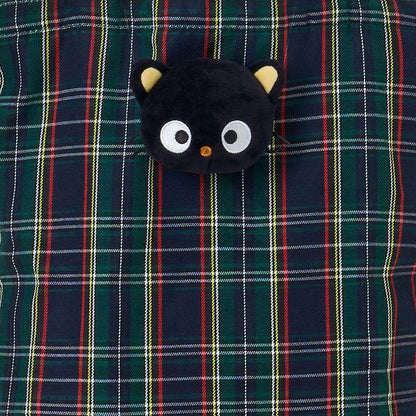 Sanrio Chococat Tote bag with mascot (tartan)