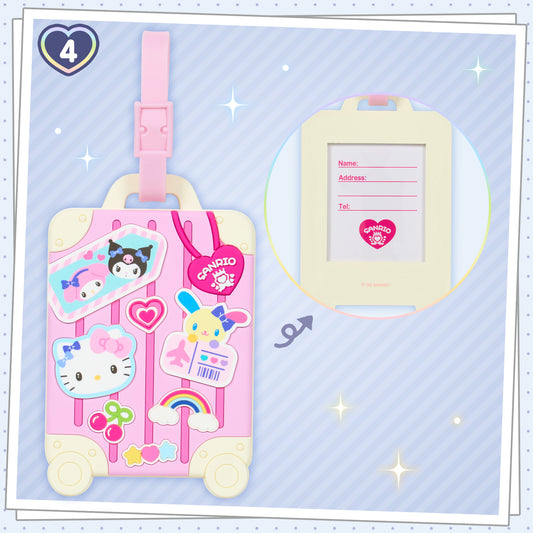 Sanrio Luggage tag (#Sanrio Gakuen Kirameki Trip)