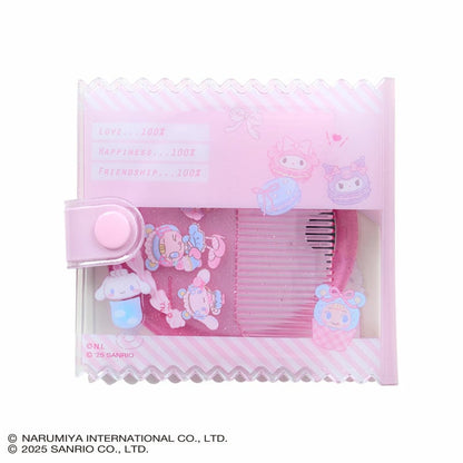 Mezzo piano x Sanrio Characters Mirror & Comb Set with Case