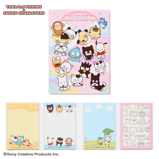 Sanrio Characters Tama & Friends Pata Pata Memo (Pink)