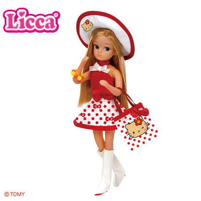 Sanrio Retro Licca x Tanned Hello Kitty and Vacation