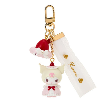 Sanrio Key Holder (Strawberry whipped cake)