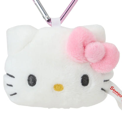 Sanrio Hello Kitty Face-shaped mascot holder Kao (I Love Hello Kitty)