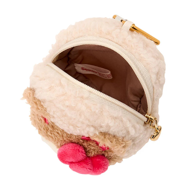 Sanrio Hello Kitty Mini pouch with carabiner (Cookie Mokomoko Bear)