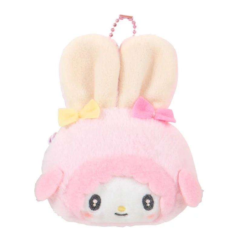 Sanrio Mini pouch charm Blind Box (Fluffy Ear Bunny Club)